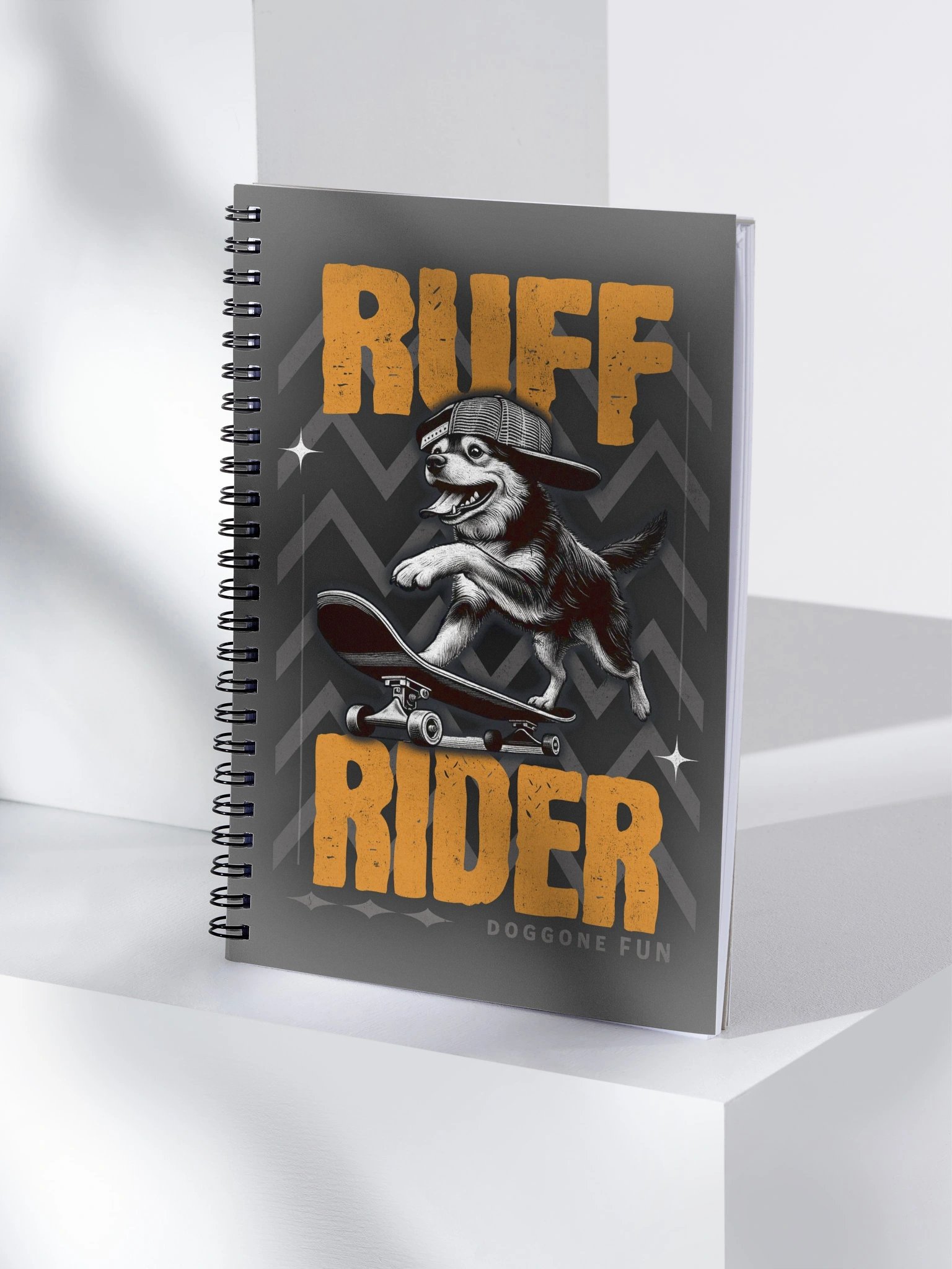 Ruff Rider Spiral Notebook product image (4)