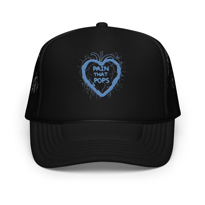 Bleed Neon (Pain That Pops) (PINK) Trucker Hat product image (1)