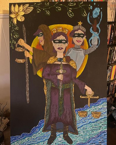 Managed a little bit of progress. But for real, this has a mind of its own. I’m just along for the ride. 

Thanks my mateys s...