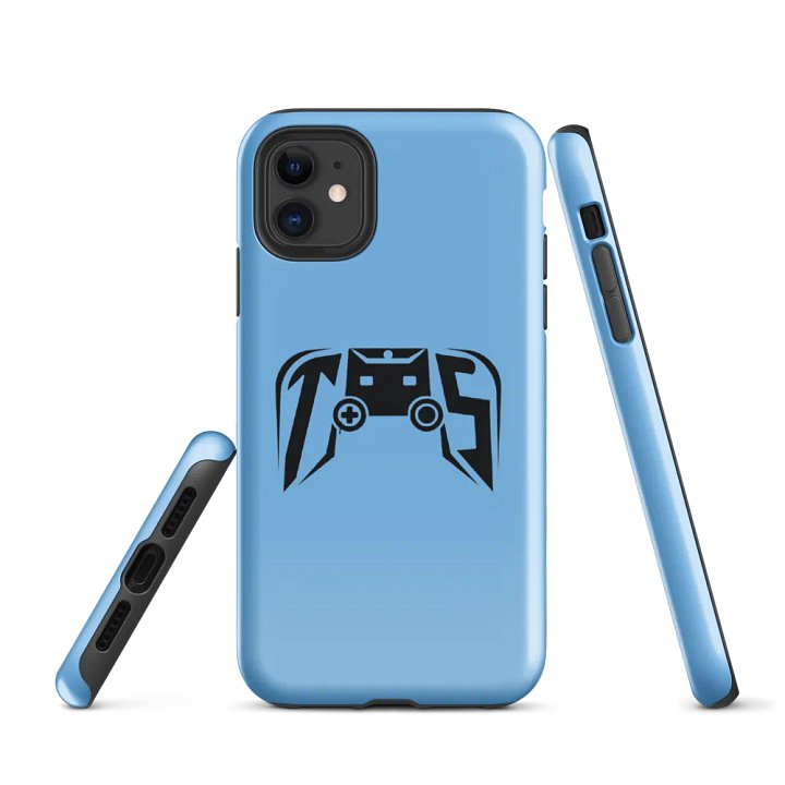Tough Logo Case for iPhone® (Denim) product image (1)