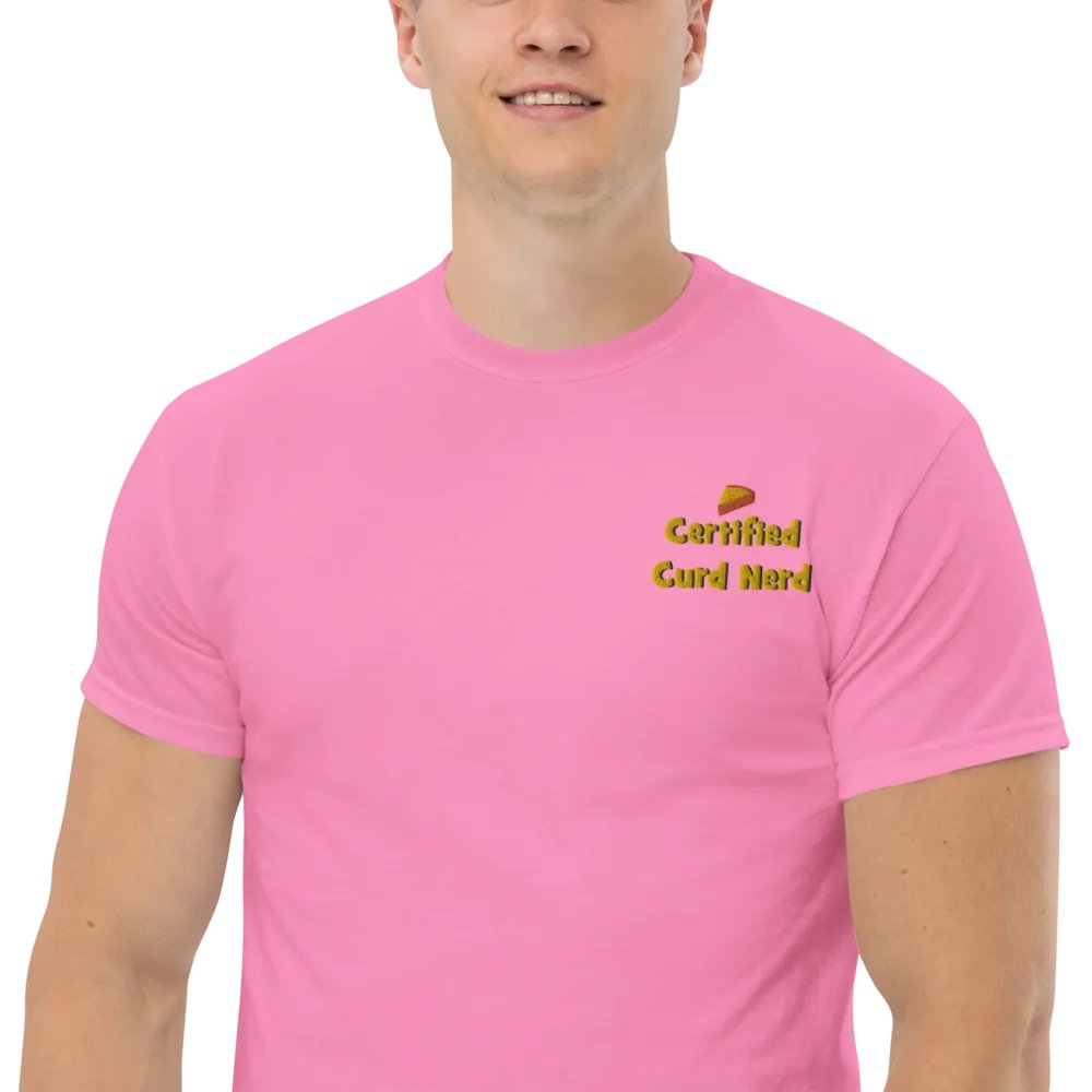 Certified Curd Nerd T-Shirt Embroided Logo product image (155)