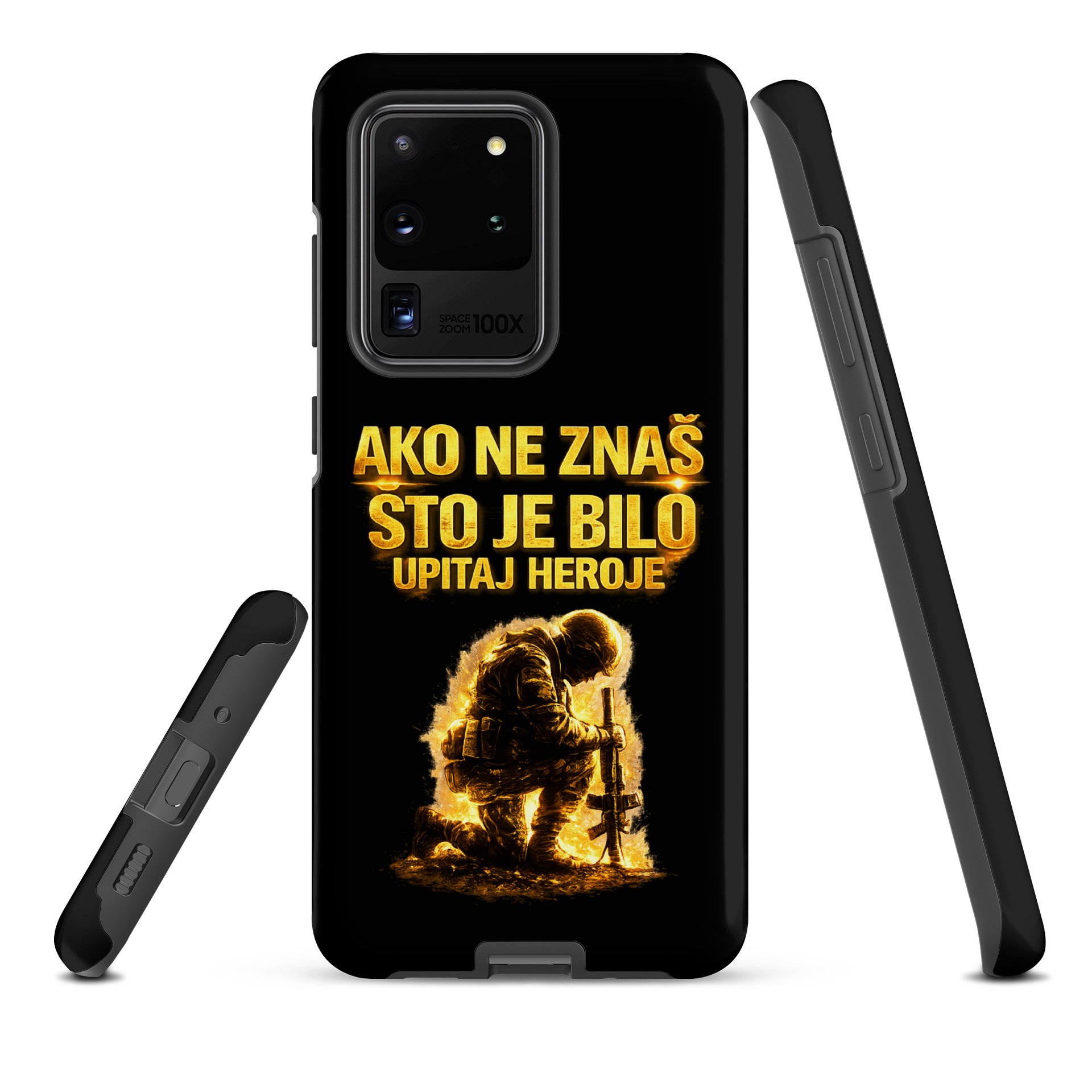 AKO NE ZNAŠ,UPITAJ HEROJE - MASKA ZA MOBITEL ; SAMSUNG product image (4)