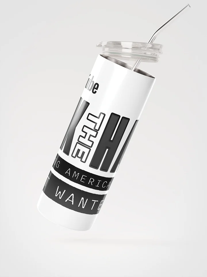 Nik The Hat | 20oz Stainless Steel Tumbler – Summer ’25 BACK THE BLUE Edition product image (2)