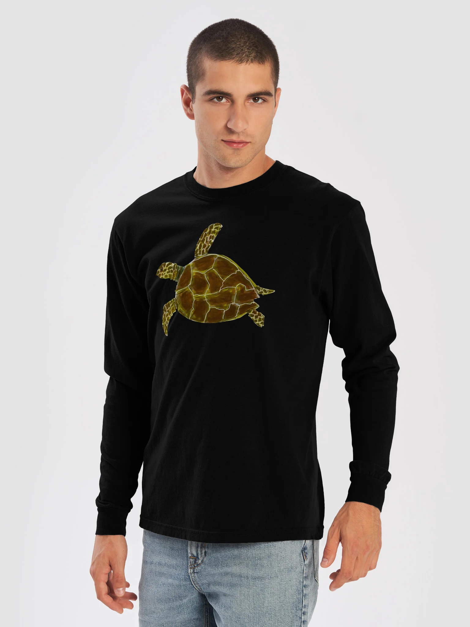 Turtle long sleeve tee product image (26)