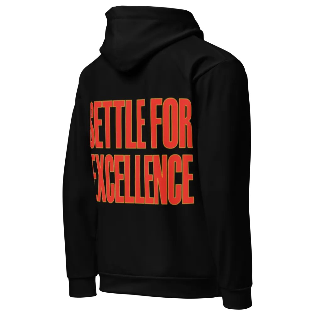 Manchester United - Settle For Excellence - BLACK - Unisex Hoodie product image (4)