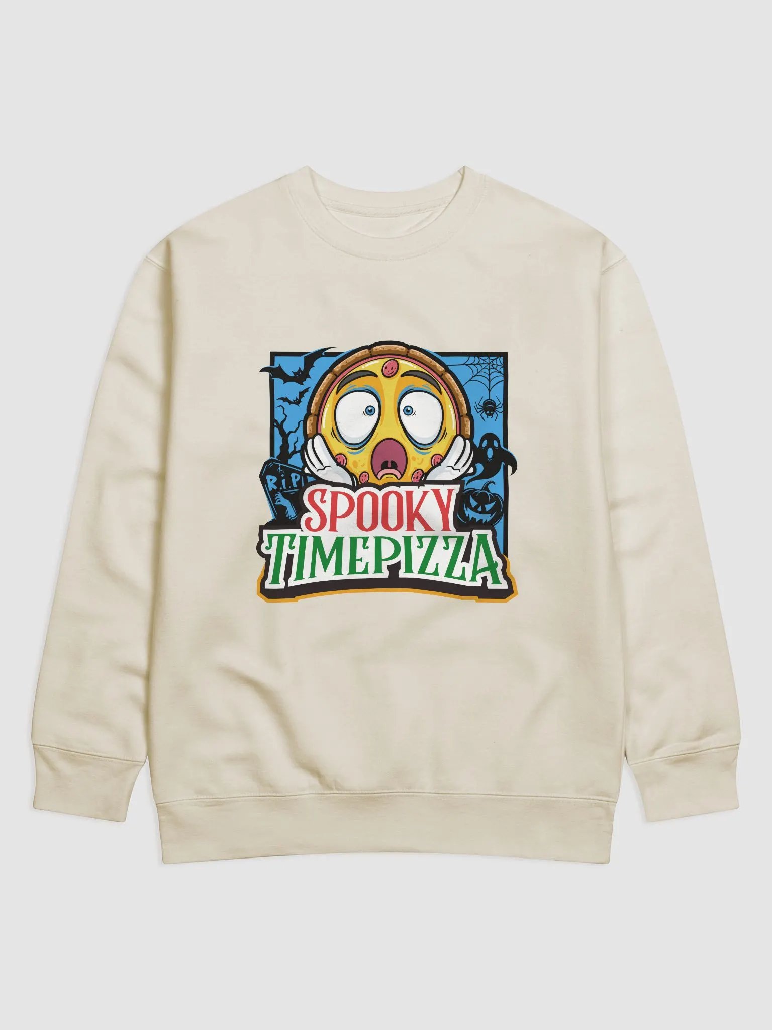 SpookyTimePizza Sweater product image (9)