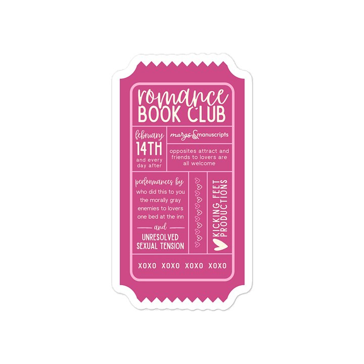 Book Club Sticker Series: Romance product image (1)