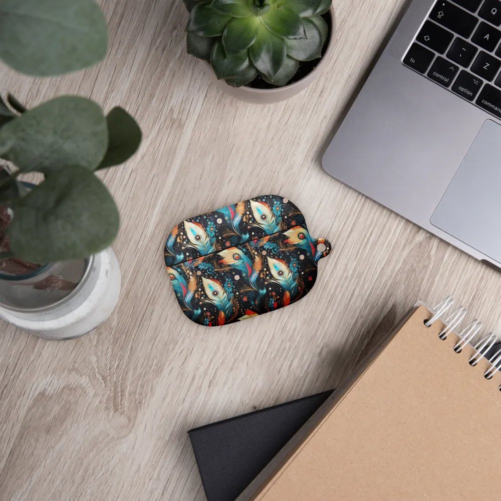 Ethereal Feathers All-Over Print AirPods® Case AirPods® Pro Gen 1 and 2 Gen 1 and 2, Gen 3 Cases. product image (12)