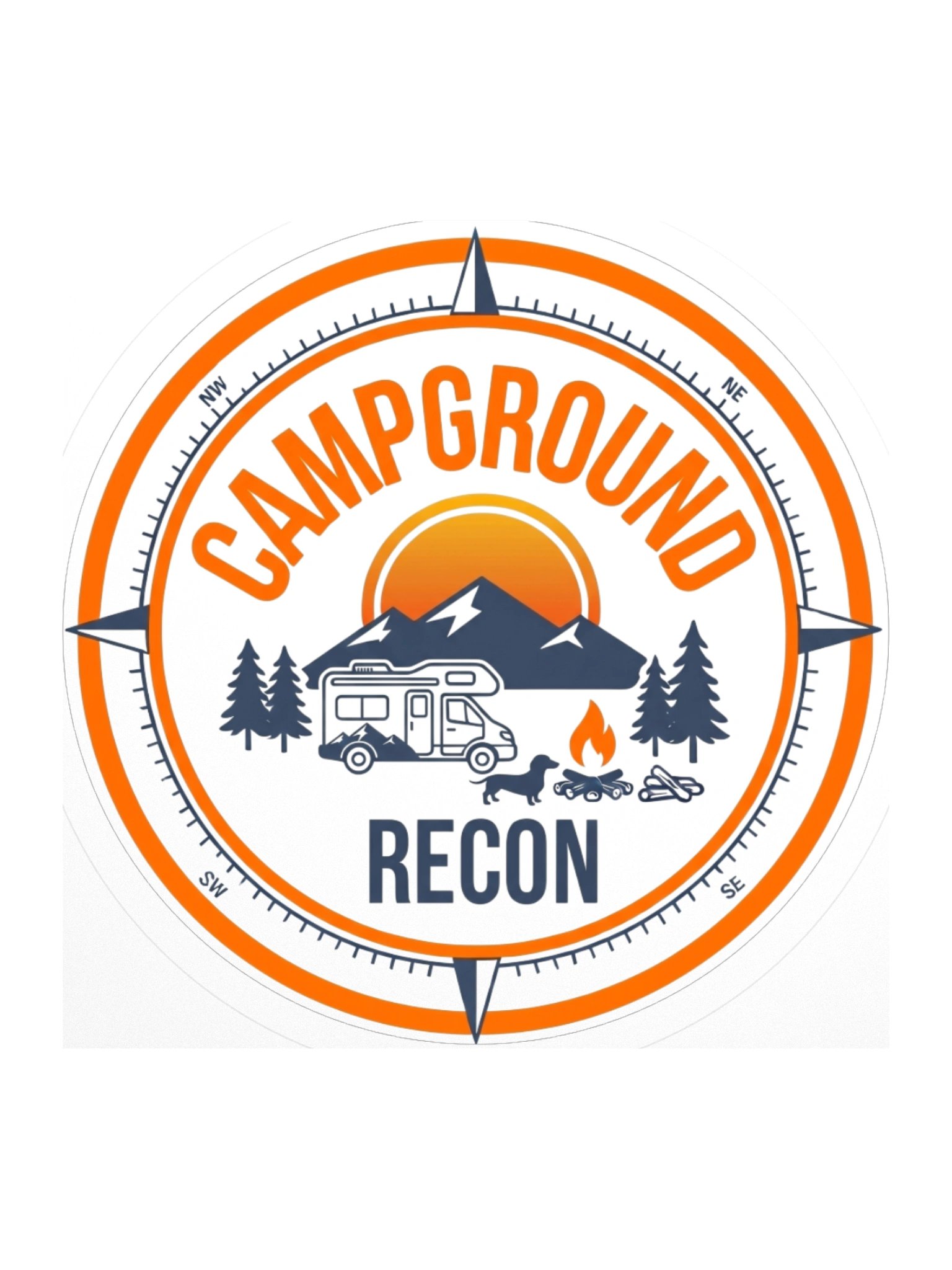 Campground Recon Sticker - RV Logo product image (1)
