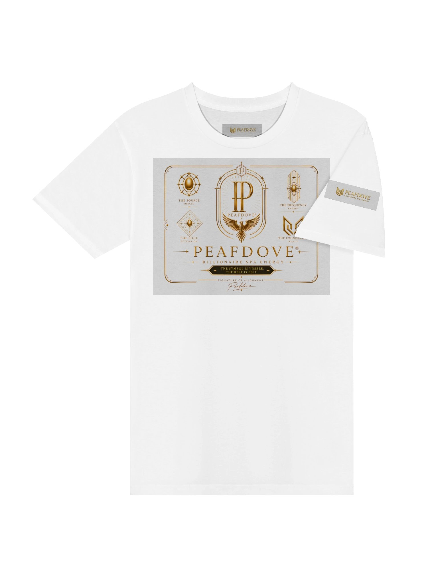 PEAFDOVE® WHITE MARK SYSTEM — Certificate Shirt product image (5)