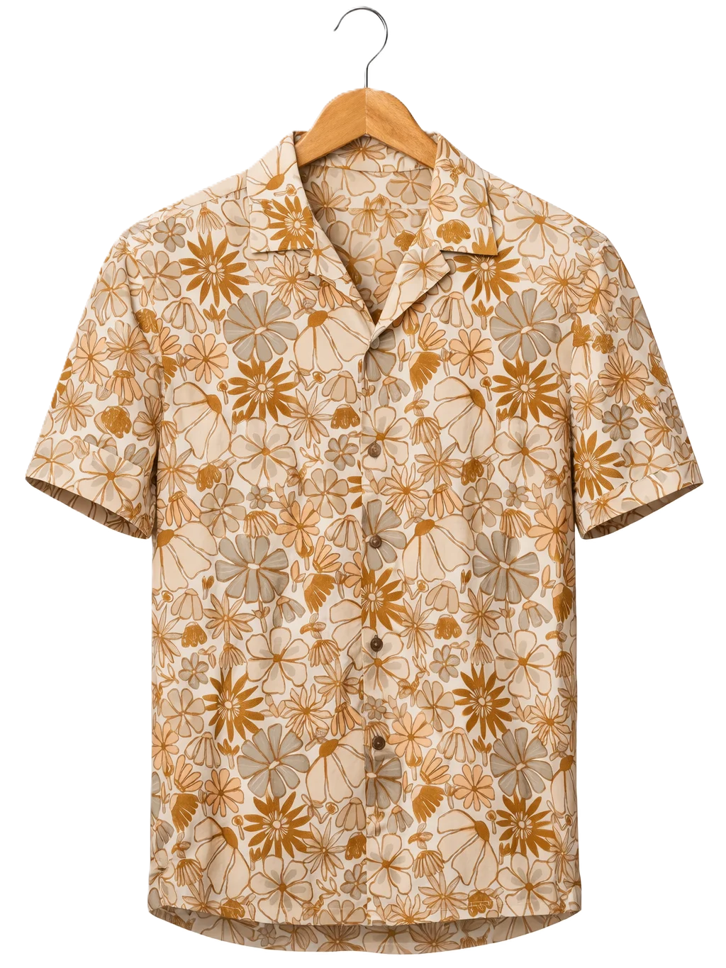 Retro Floral Hawaiian Shirt product image (2)