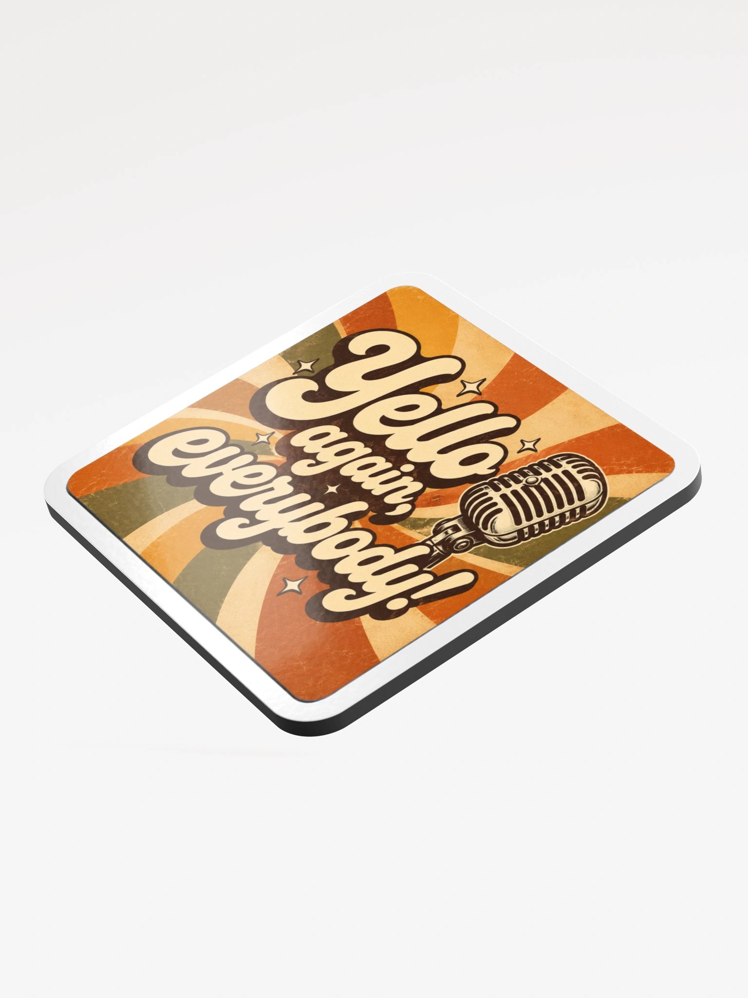 Lance Russell "Yello again, everybody!" Cup Coaster product image (3)