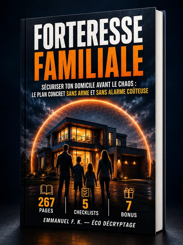🏠 Forteresse Familiale : Sécuriser Ton Domicile Avant le Chaos : Le Plan Concret Sans Arme et Sans Alarme Coûteuse product image (1)
