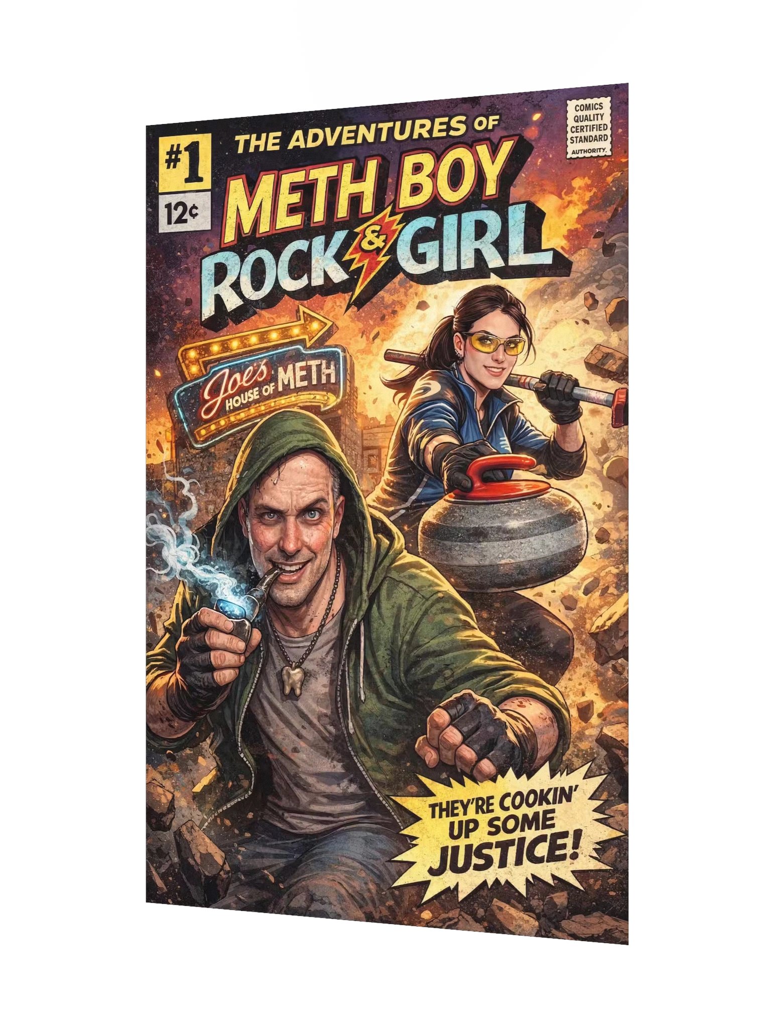 The Adventures of Meth Boy & Rock Girl Poster product image (3)