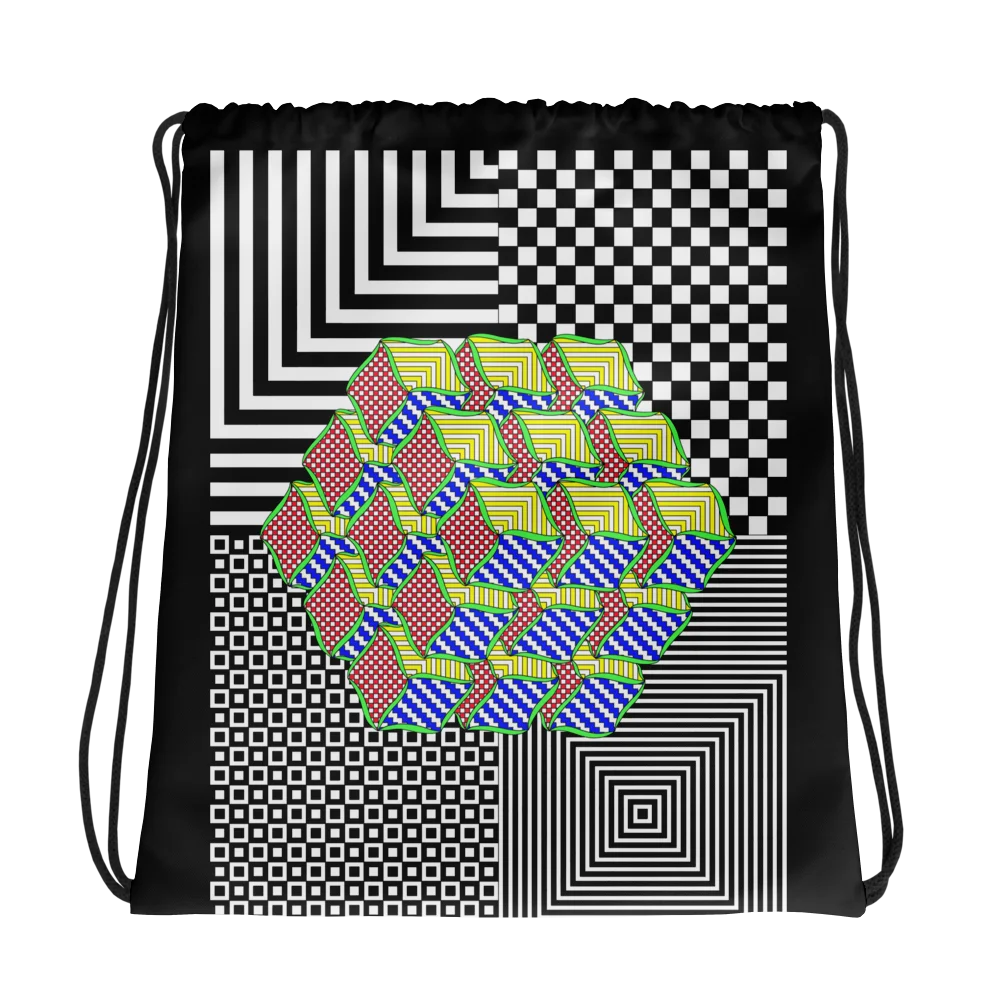 Drawstring Bag (Rubik's Cube) product image (1)