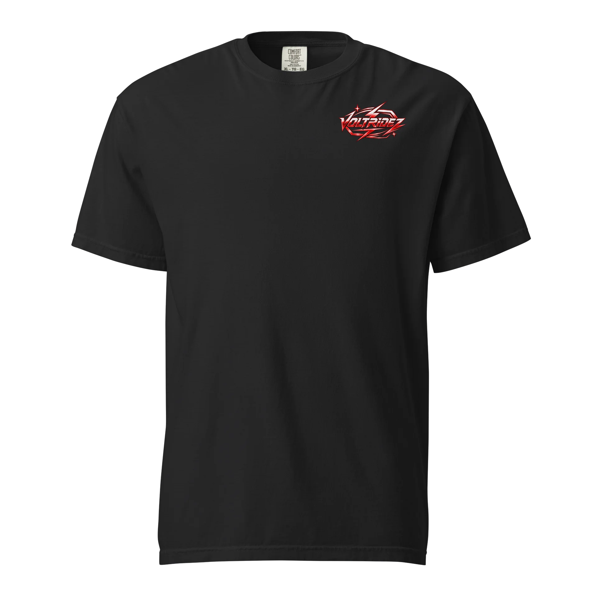 Voltridez red x white tee product image (1)