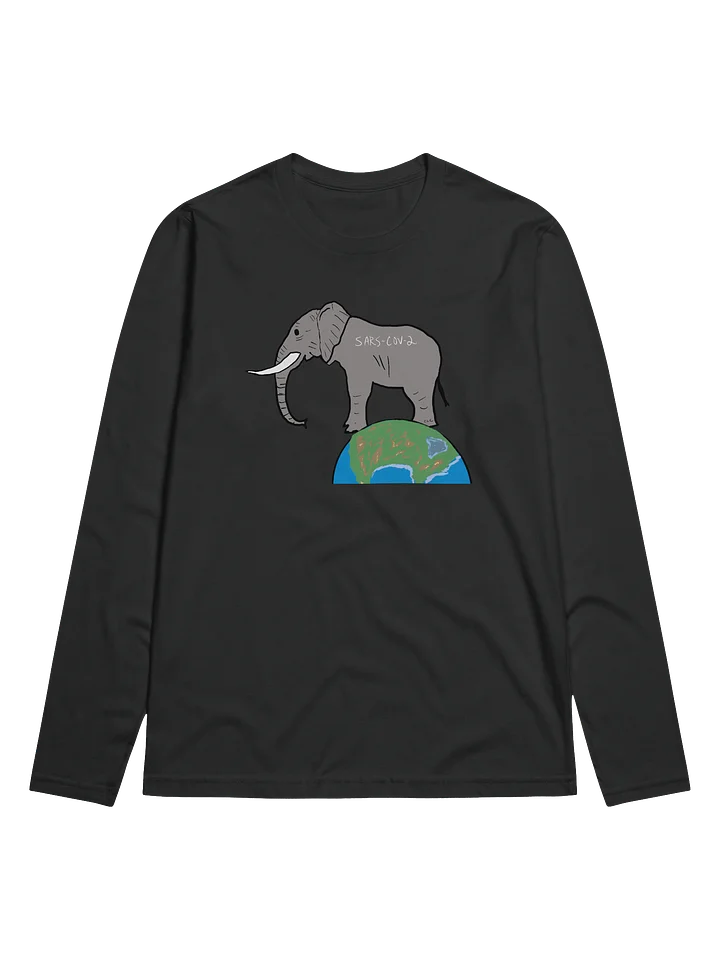 Elephant In The Room long sleeve tee (covid) product image (1)