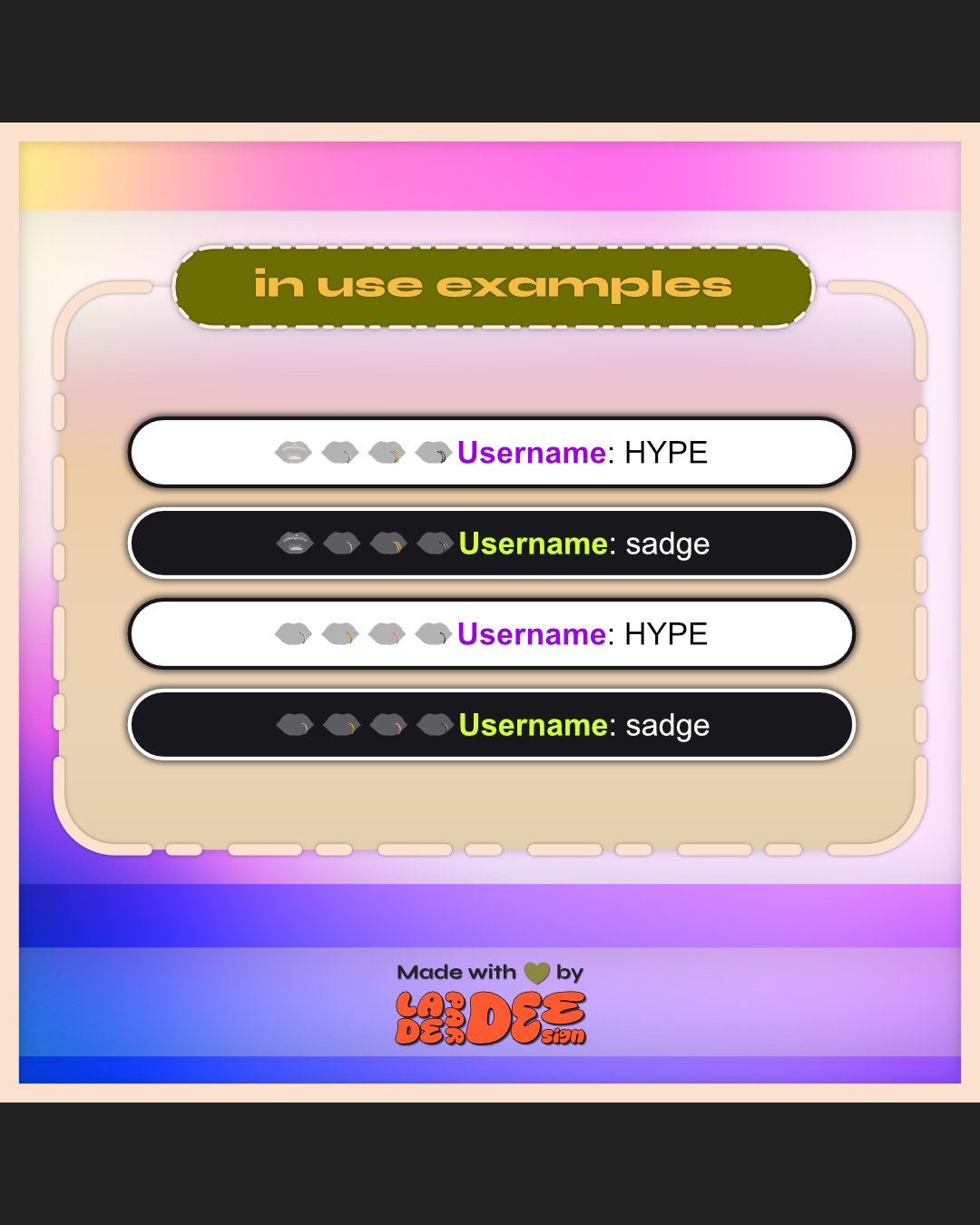 Lippie Badges [Base Set] product image (6)