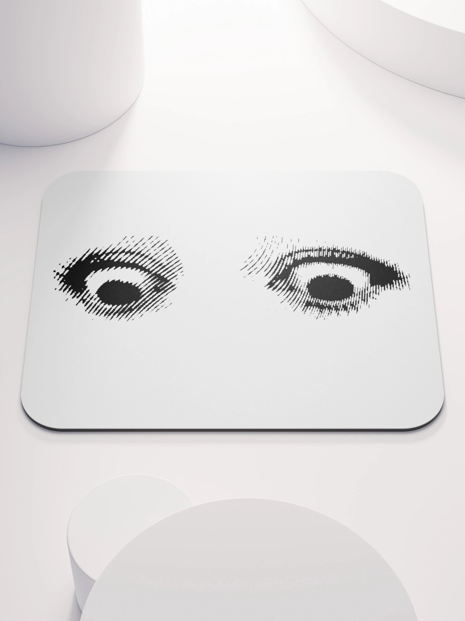 Obushook Eyes Mousepad product image (1)