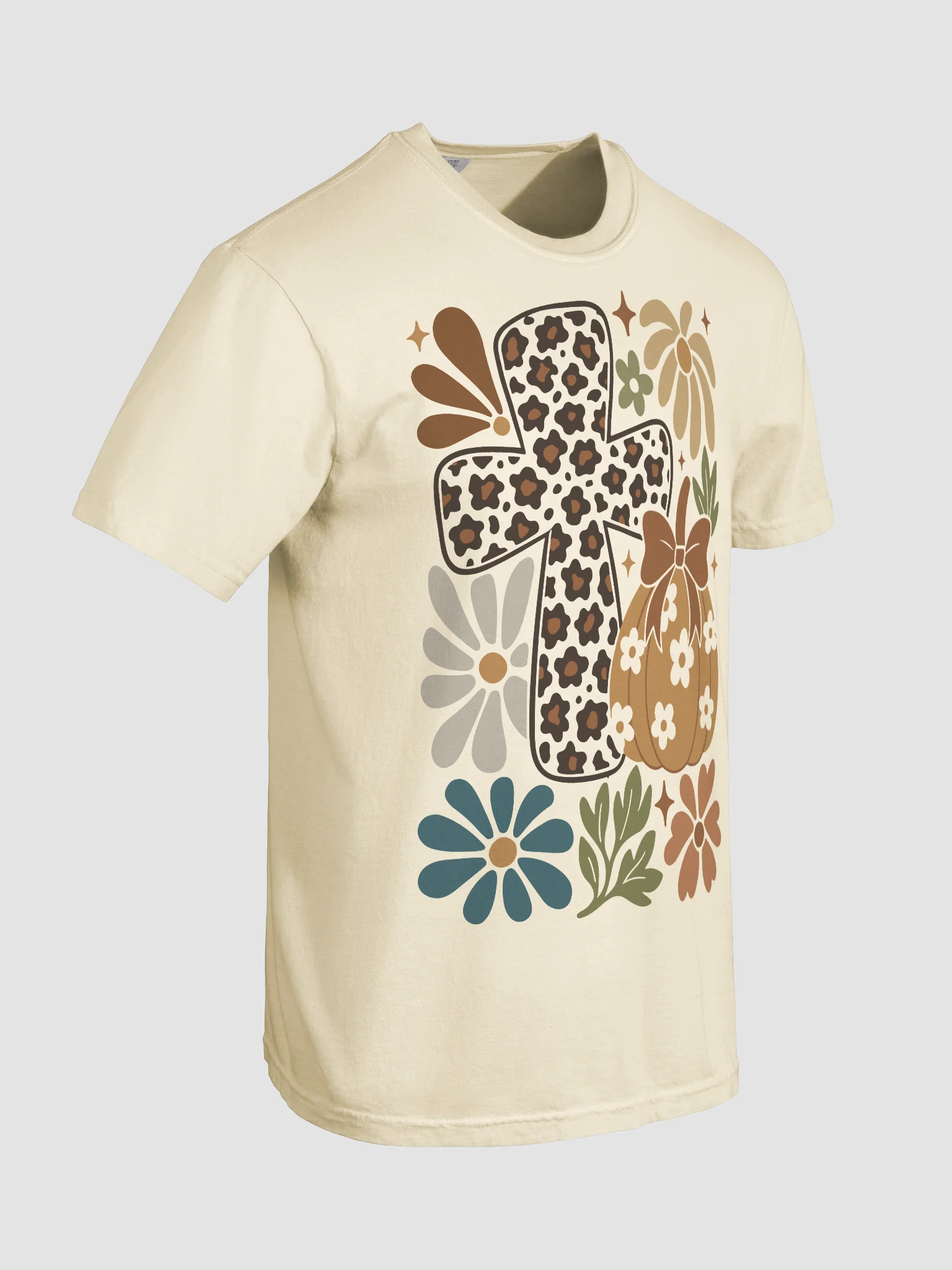 Cross and Pumpkin Tee product image (22)