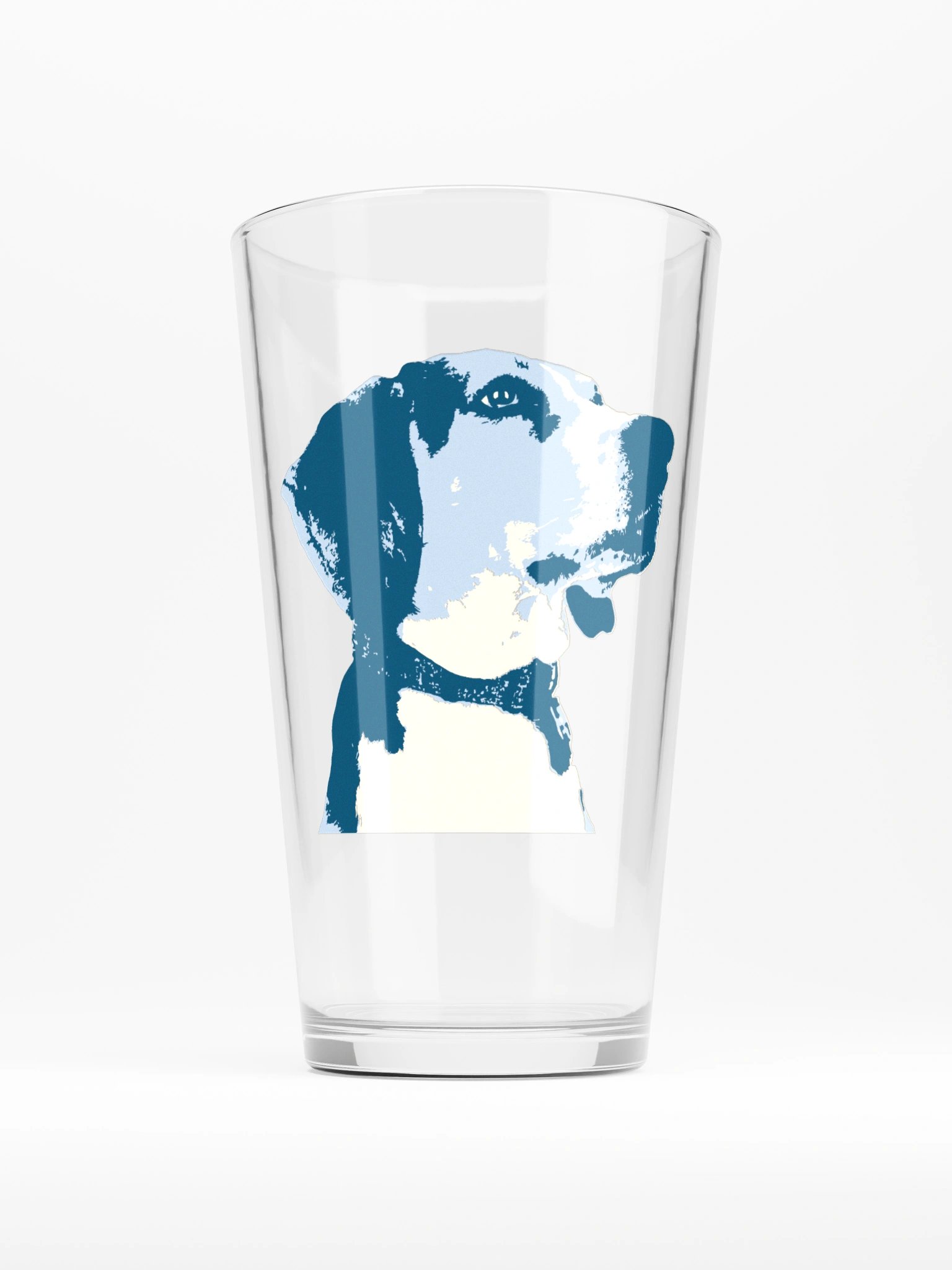 Blue Hound Pint Glass product image (1)