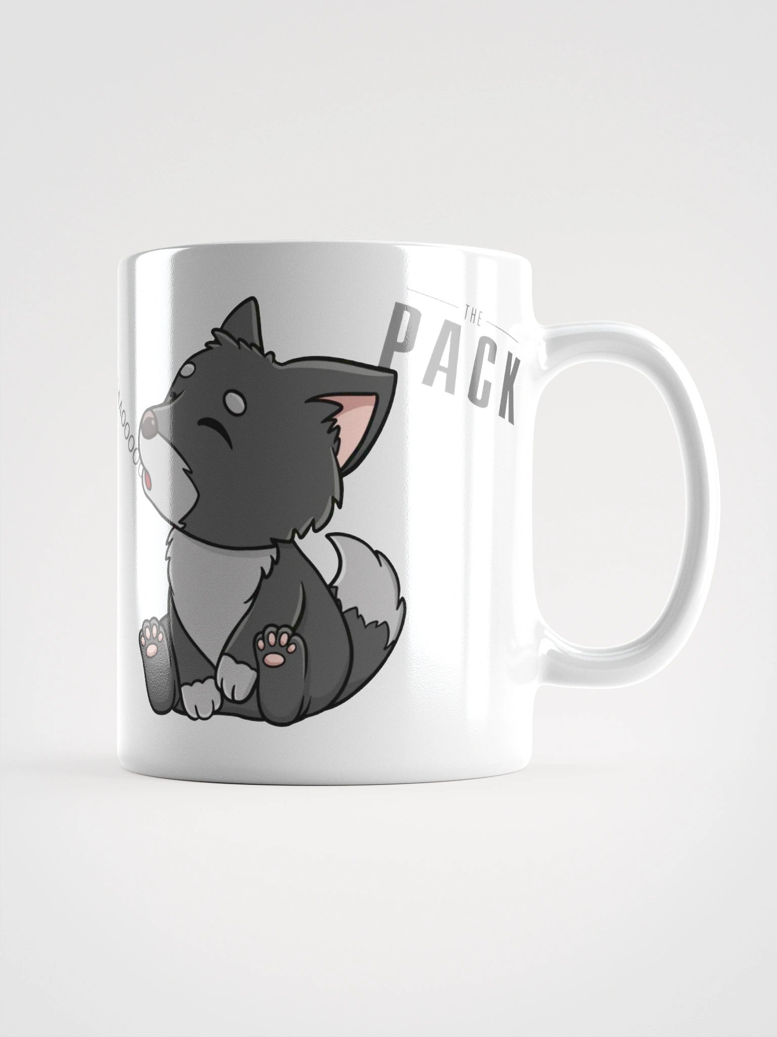 White Emote Mug - Howl product image (2)