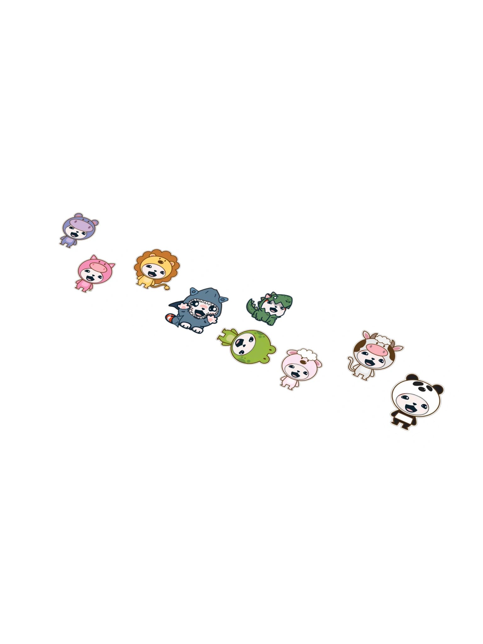 MENAGERIE Marsey Sticker Sheet product image (1)