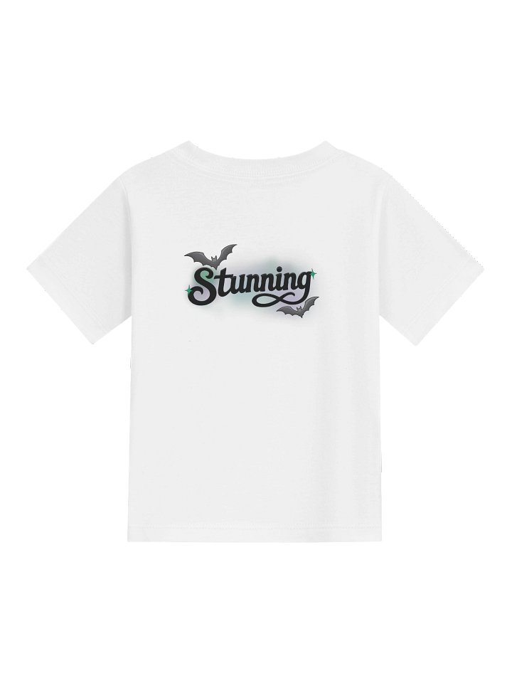 Babbi Stunning in Black Back Logo Tee product image (5)