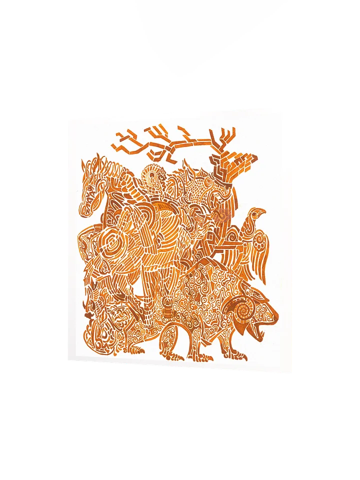 Viking Animal (Poster/Matt) product image (3)