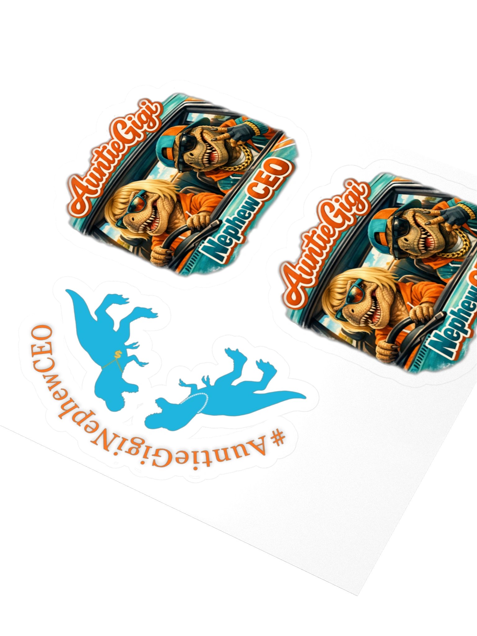 AuntieGigi NephewCEO stickers product image (3)