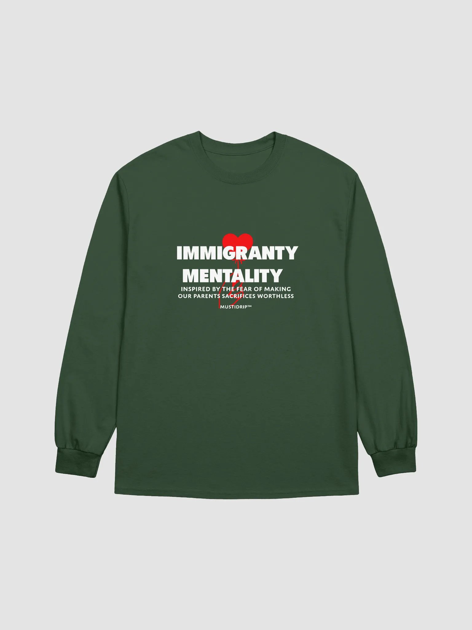 IMMIGRANT MENTALITY™ Long Sleeve Tee – Gildan Ultra Cotton product image (9)