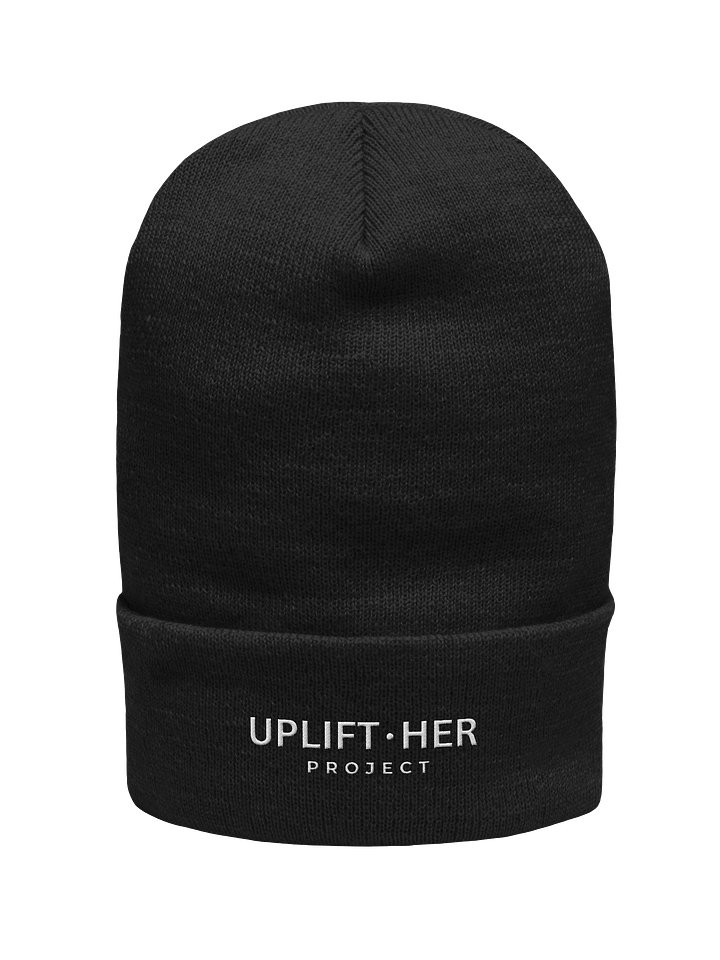 Uplift Her Logo Beanie Hat product image (1)