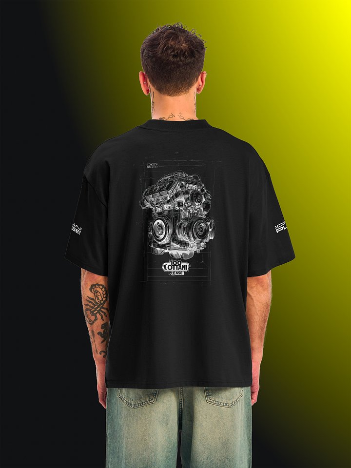 100 Ottani Please!™ Oversized Unisex Racing Streetwear Graphic T-Shirt | Turbo Pulse Edition product image (2)