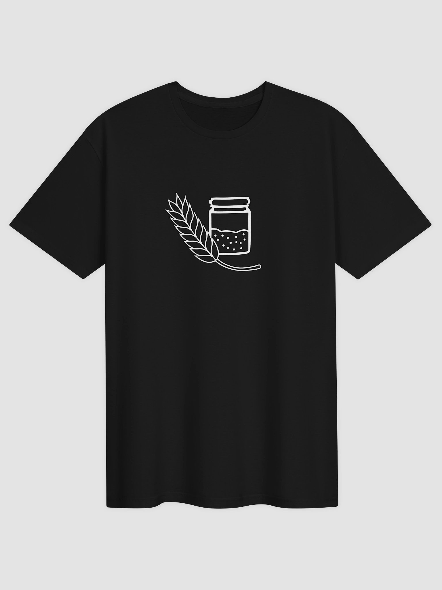 Sourdough Shirt - Sourdough Starter Jar & Wheat Stalk Design product image (2)