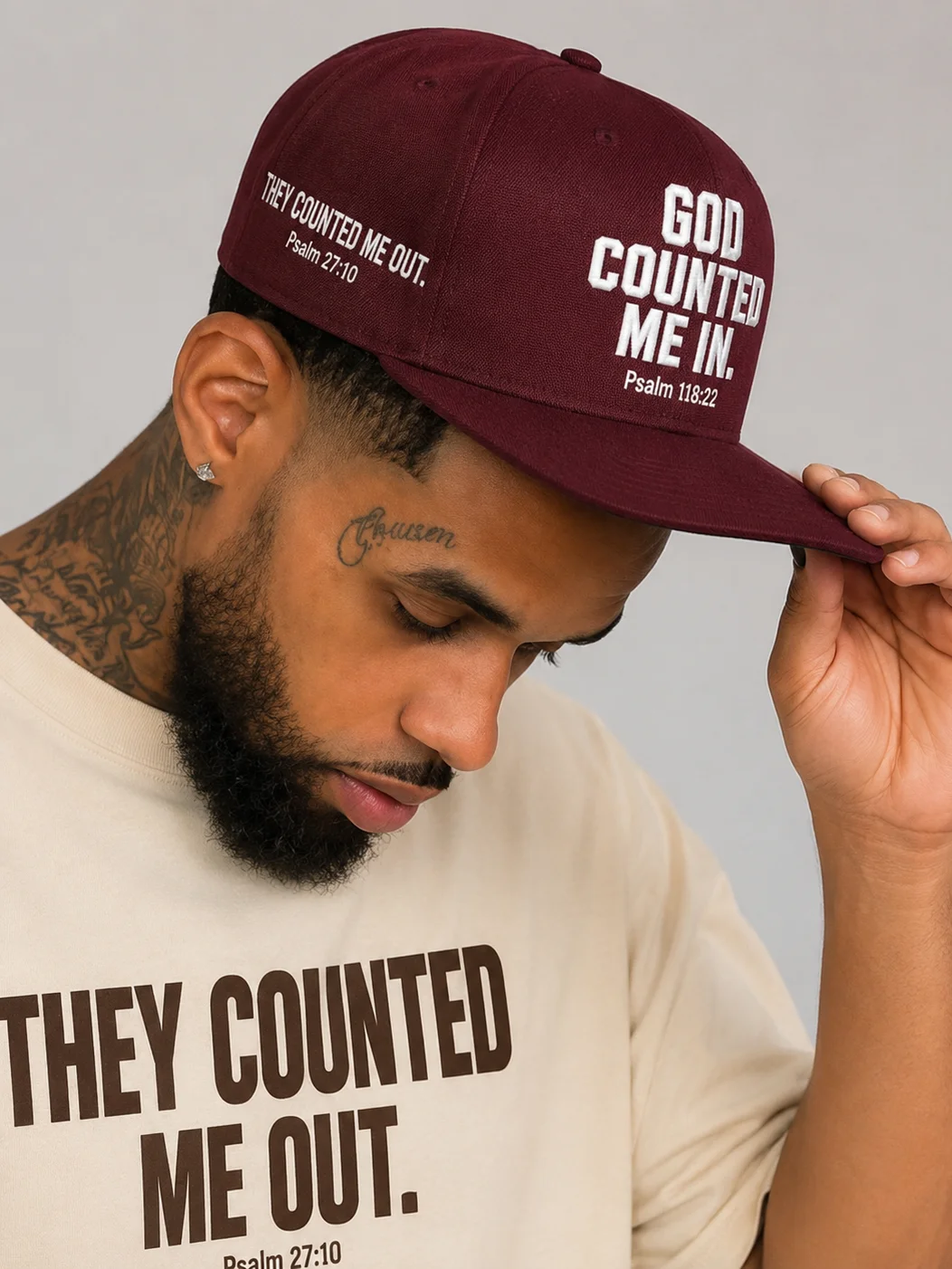 God Counted Me In - Snapback product image (1)