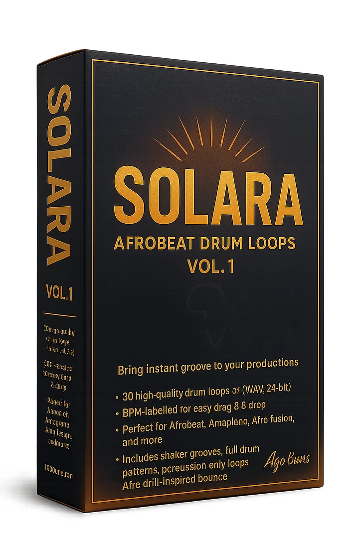 SOLARA – Afrobeat Drum Loops (Vol. 1) product image (1)