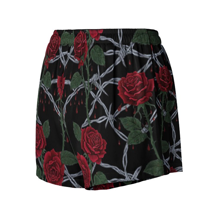 Colored Barbed Wire & Roses Pajama Short product image (2)