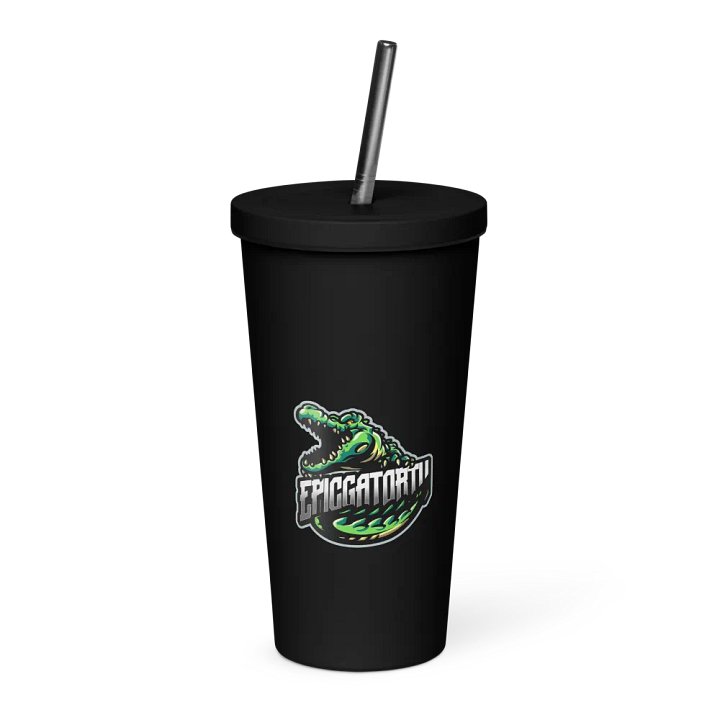 V2 Logo Insulated Tumbler with a Straw product image (1)
