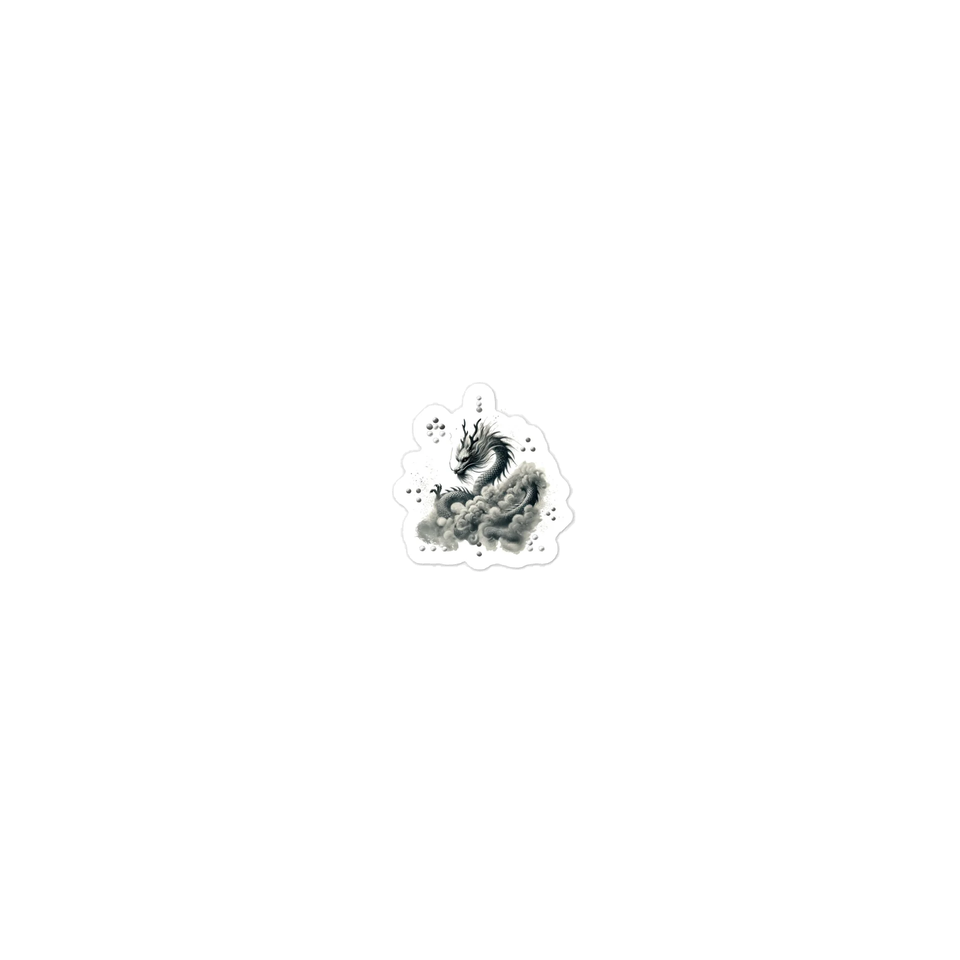 Sticker: Majestic Go Dragon product image (1)