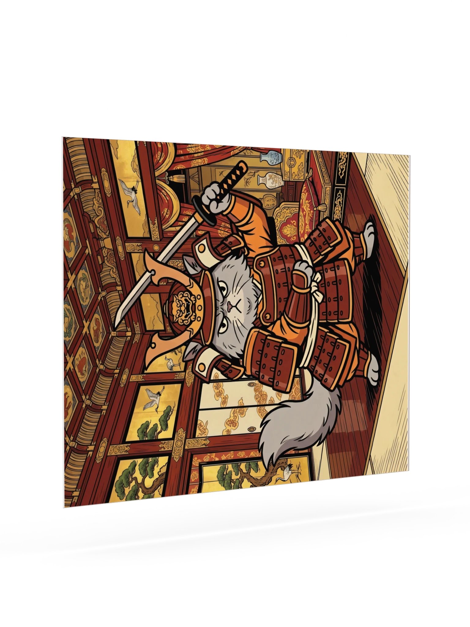 Shogun Cat Poster product image (21)