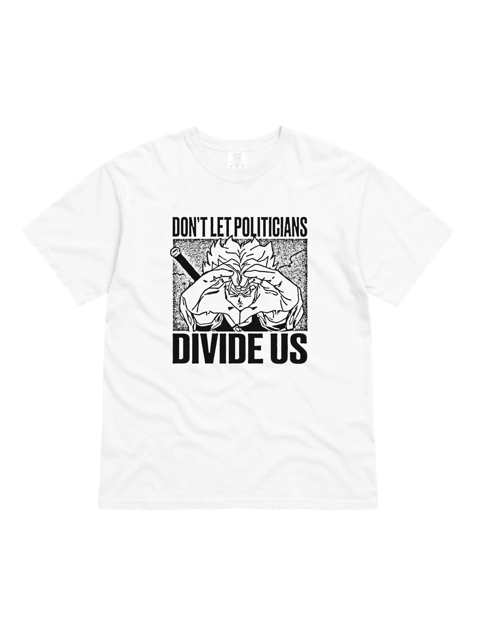 DIVIDE US ! T-shirt. white vers. product image (2)