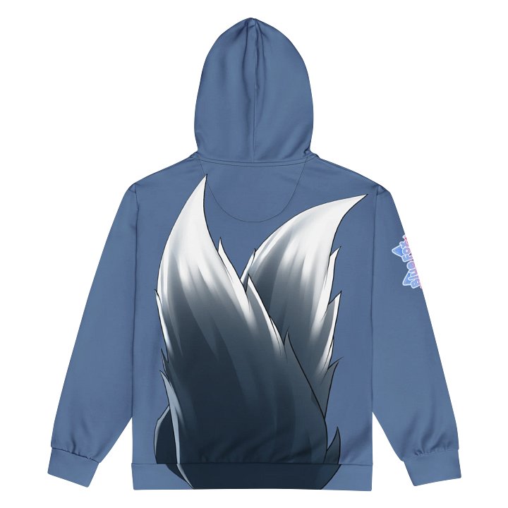 Two Tails Anniversary Edition! Blue Fox Hoodie - Blue product image (1)