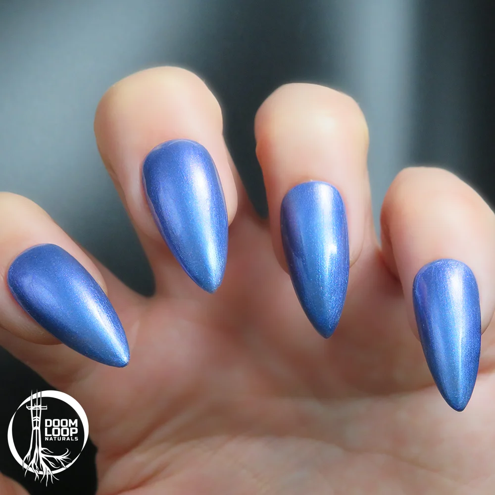 OZONE - Blue Violet Shimmer Nail Polish product image (3)