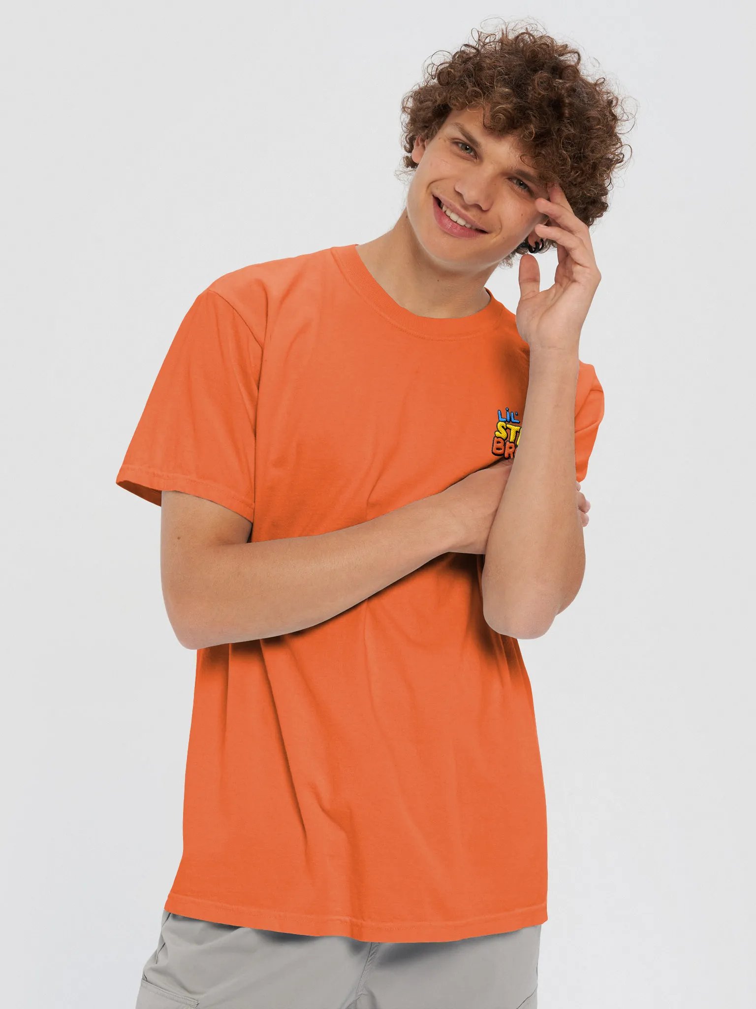 LIL STEP BROS Embroidered Tee product image (35)