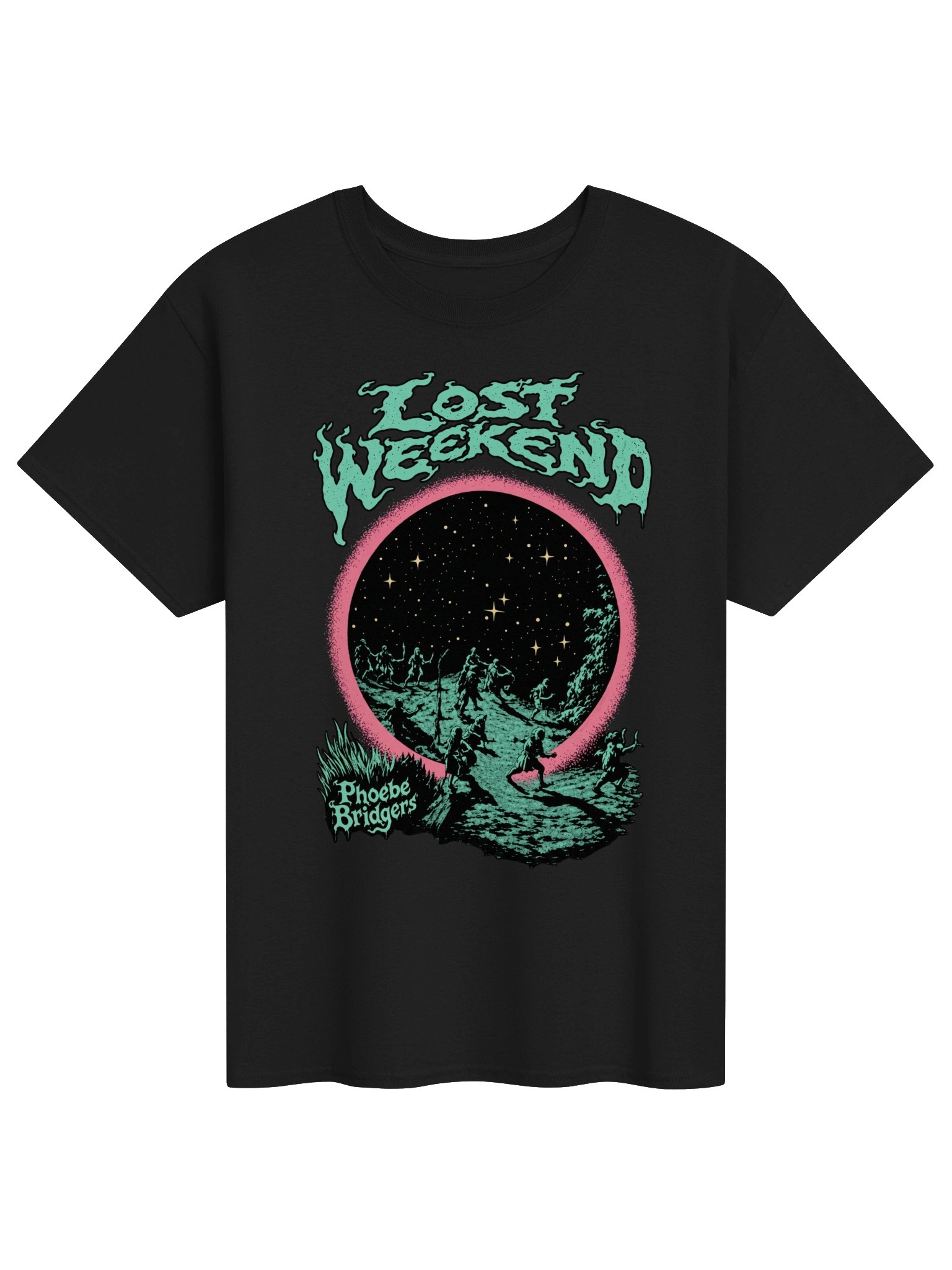 Phoebe Bridgers The Lost Tour 2026 Lost Weekend T-Shirt product image (1)