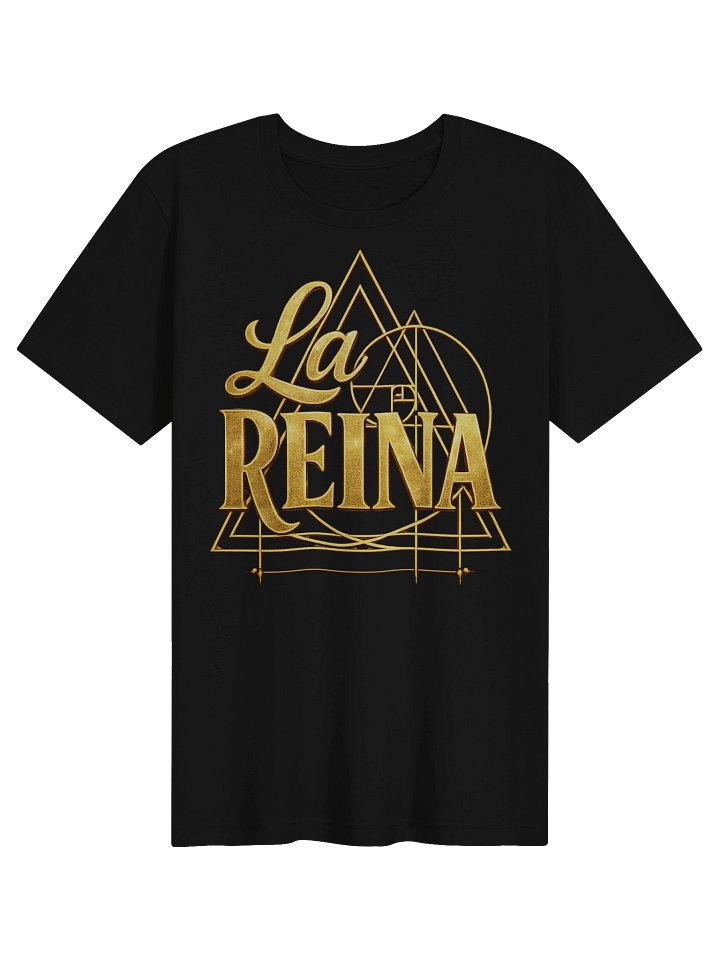 LA REINA Gold Geometric Tee product image (1)