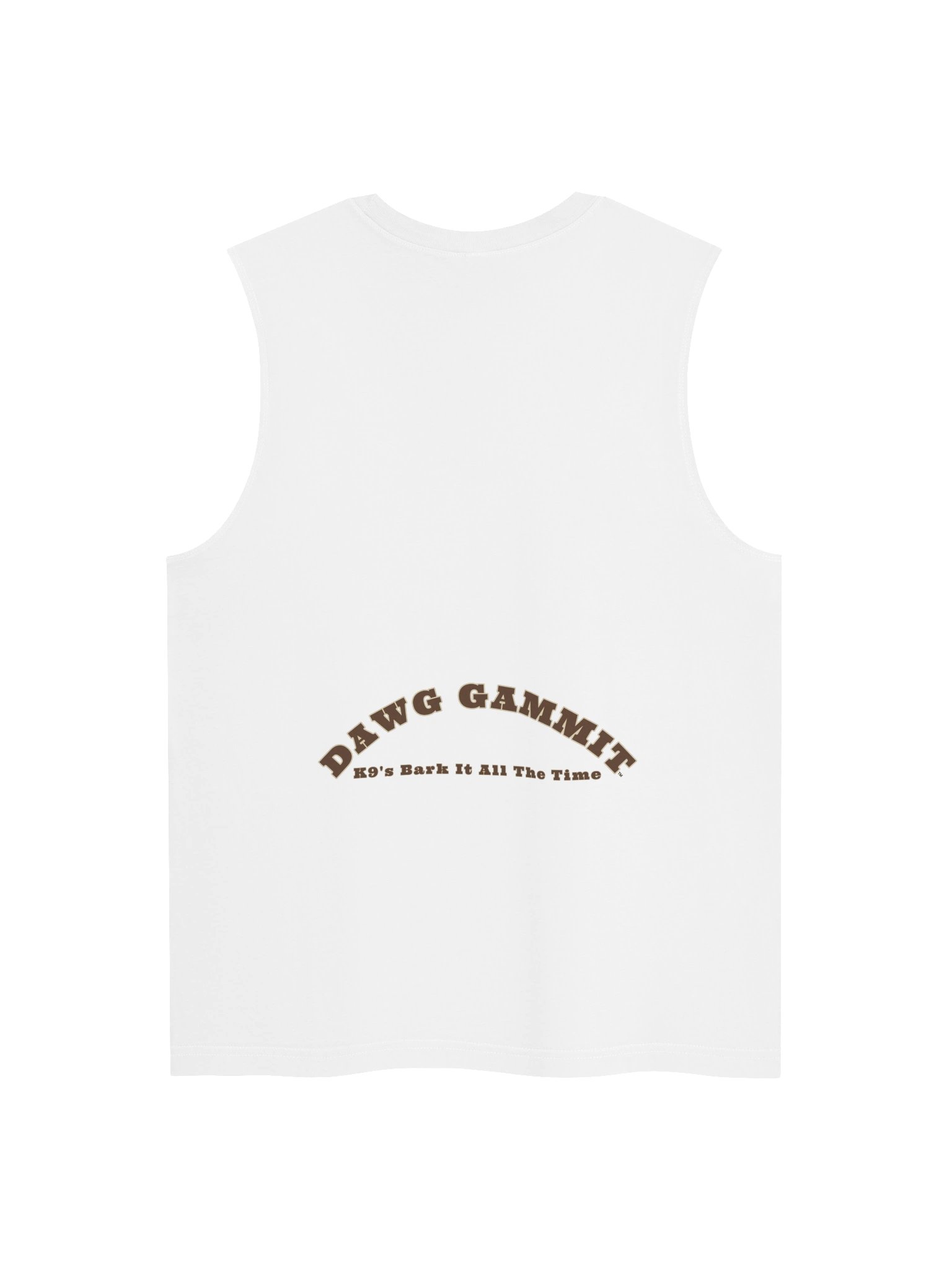 DAWG GAMMIT™ WANTED French Bulldawg Muscle Tank product image (2)