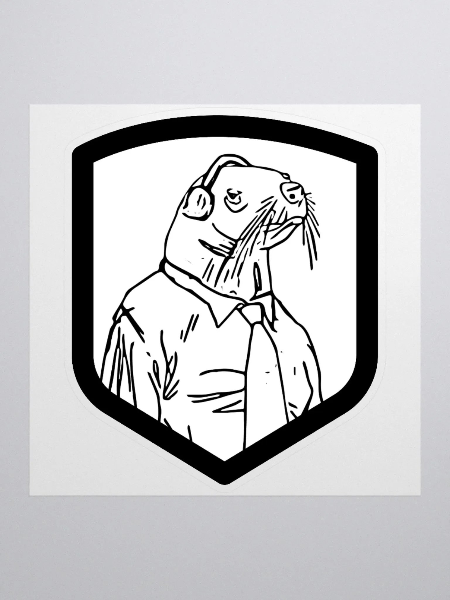 Mr. Sealz Sticker: Portrait Coat of Arms product image (1)
