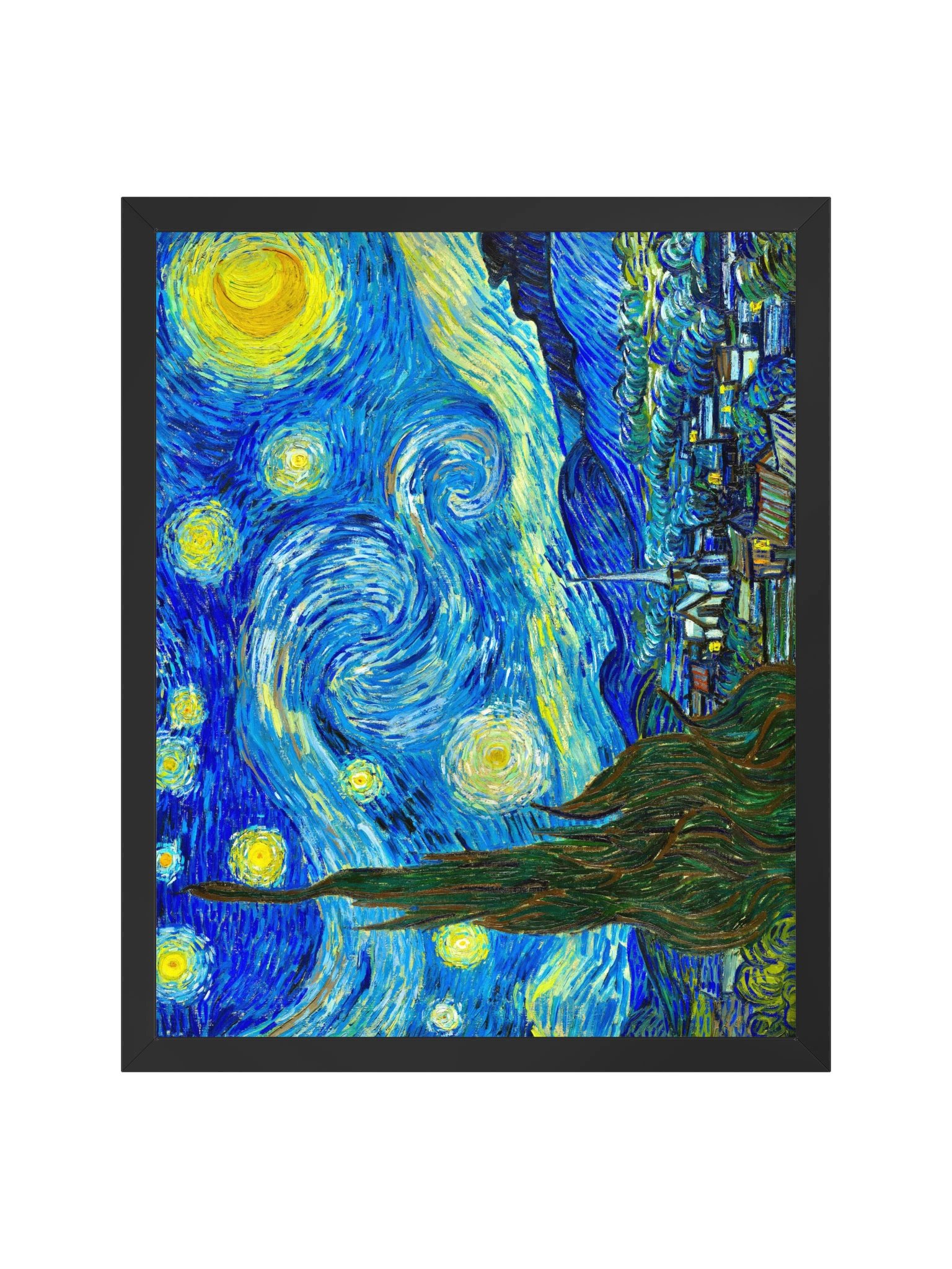 The Starry Night — Large Framed Matte Poster product image (5)