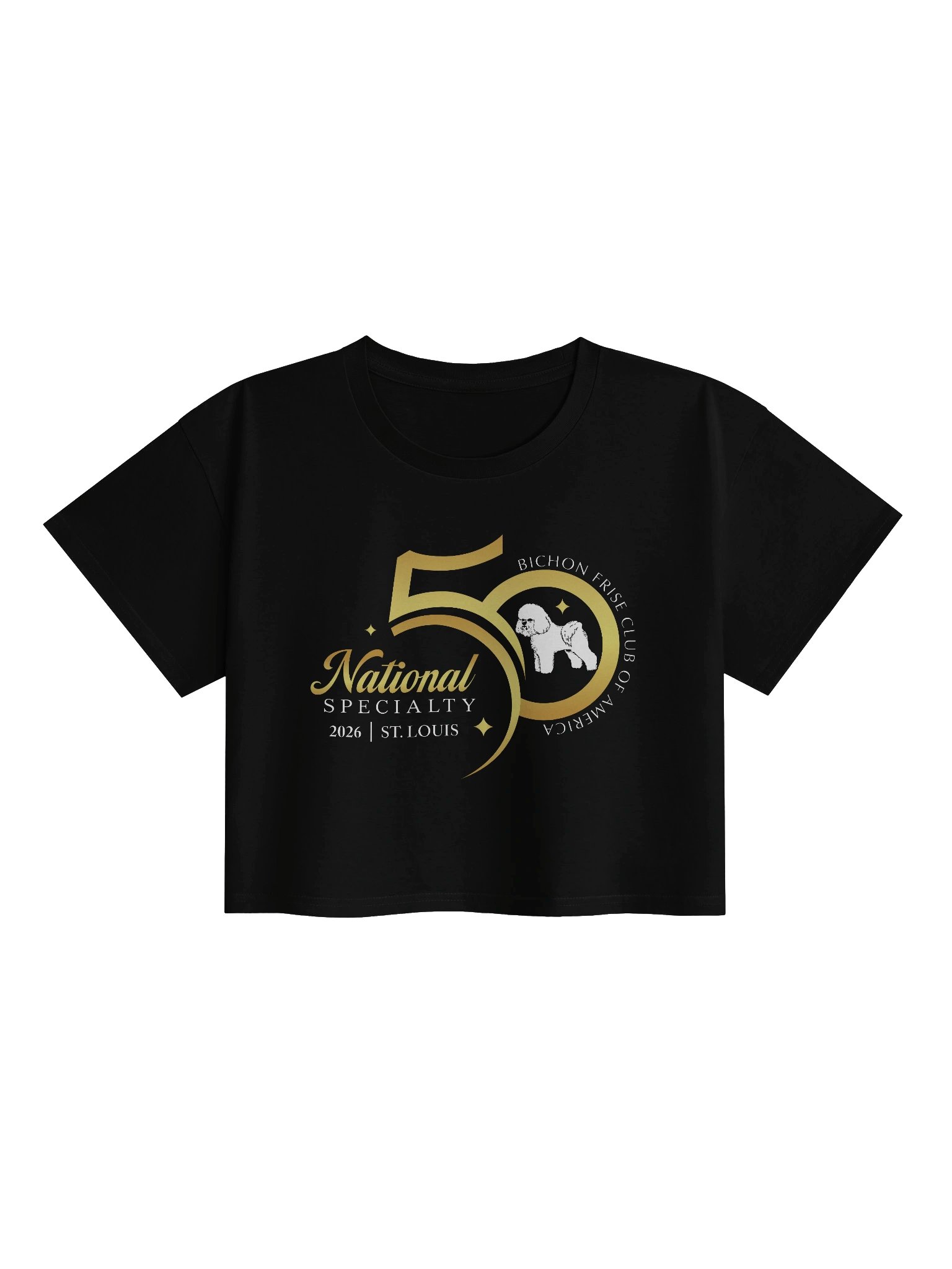 50th National Specialty - Cropped Tee product image (1)